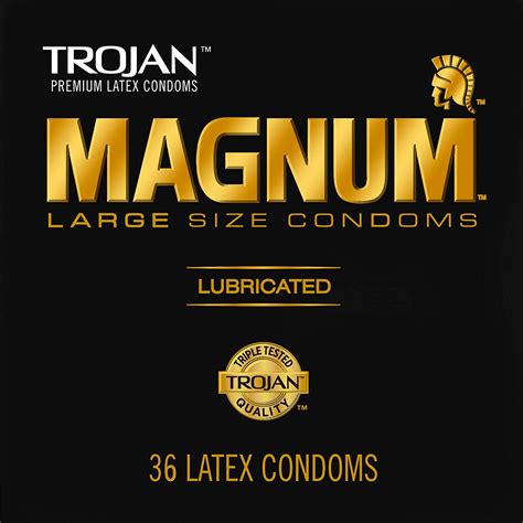 lv condom amazon|Amazon.com: TROJAN Magnum Lubricated Large Condoms, .